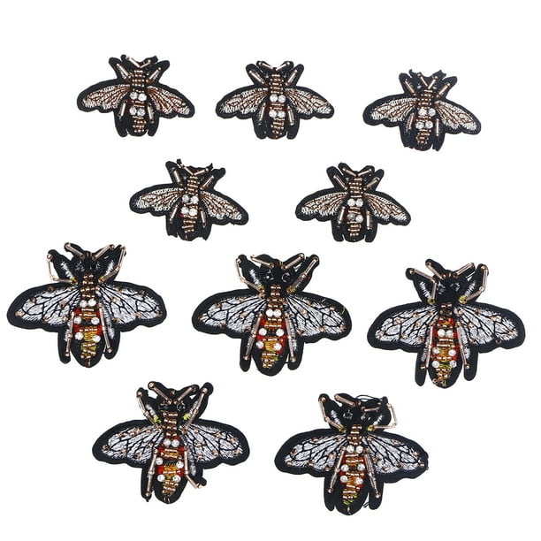 10Pcs Or 5Pcs Embroidery Sew Iron On Patch Badge Clothes Applique Bags Fabric 10Pcs Or 5Pcs Embroidery Sew Iron On Patch Badge Clothes Applique Bags Fabric